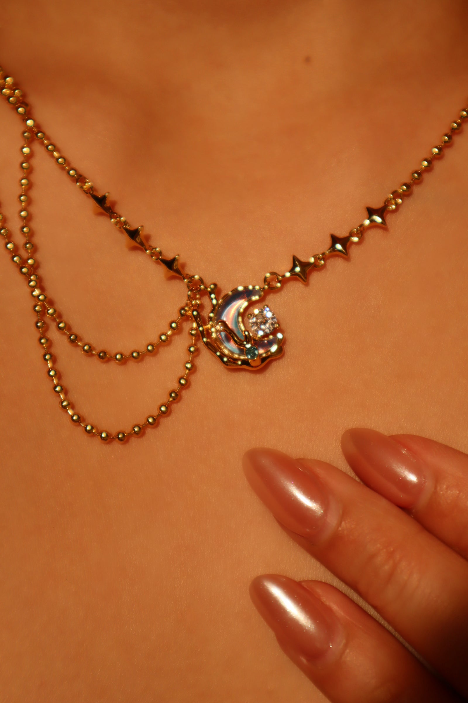 Mystery Moon Necklace Blind Box