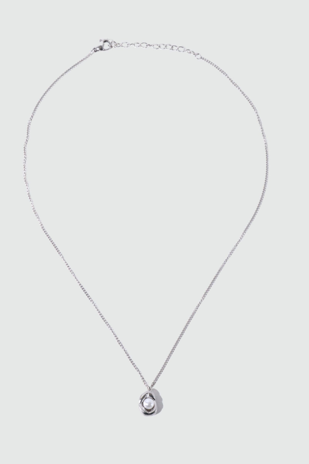 Stainless Steel Pearl Shell Necklace