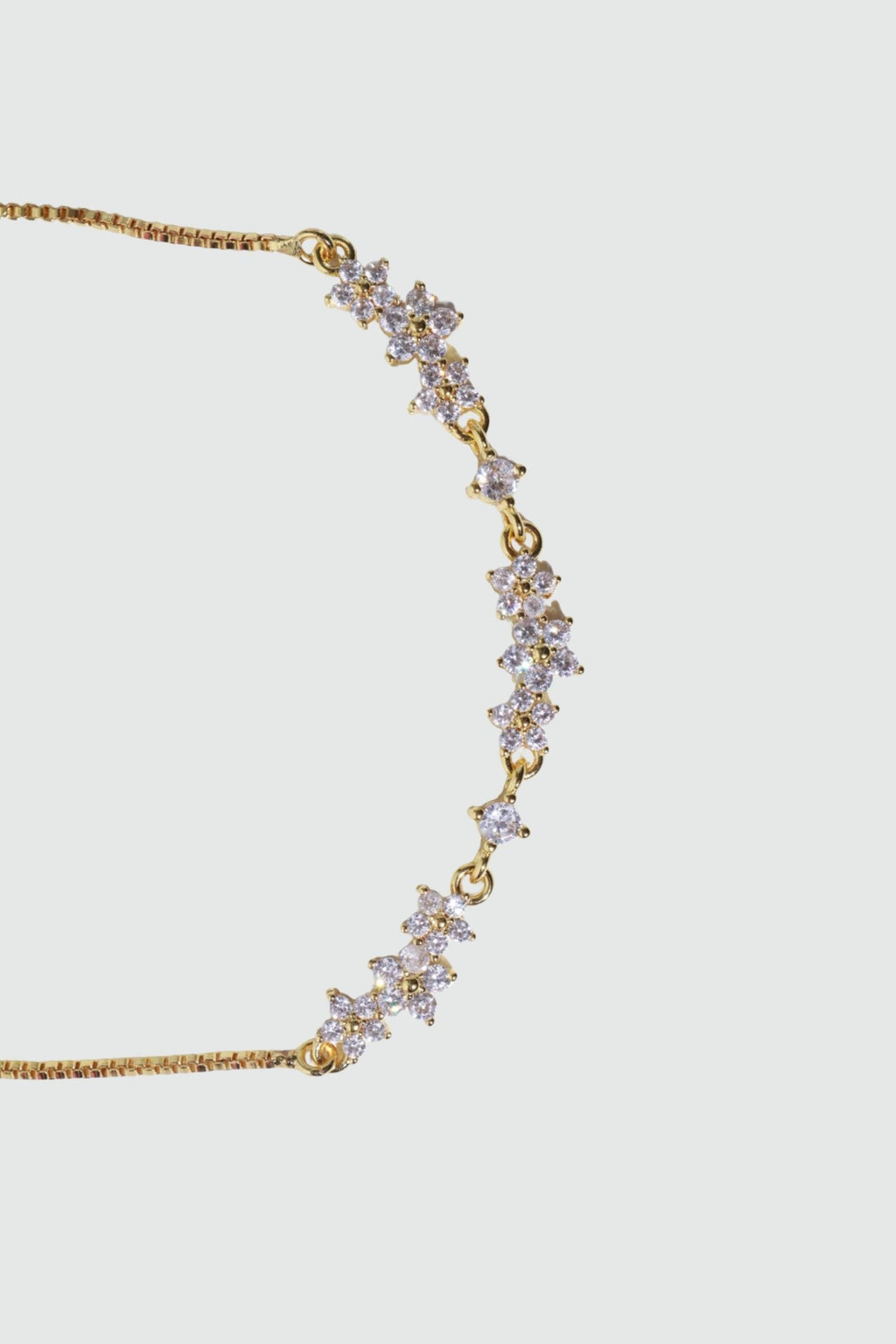 18K Gold Plated Starlight Petals Bracelet