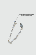 Extension link (silver/gold)