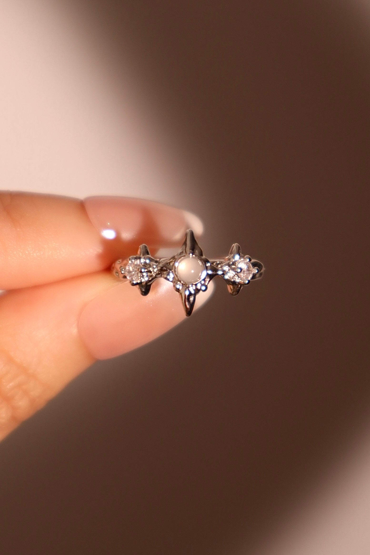 3 in 1 Moonlight Star Ring