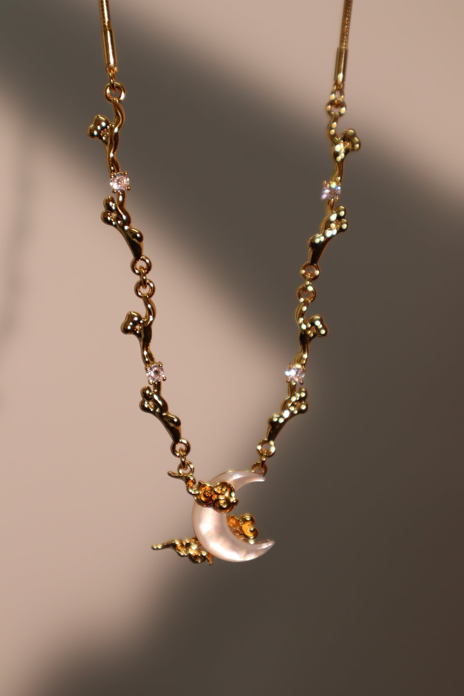Diamond Moon Necklace Bundle