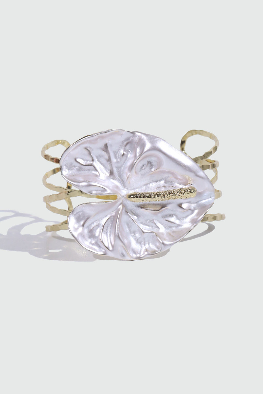 Enamel Tulip Bangle Bracelet