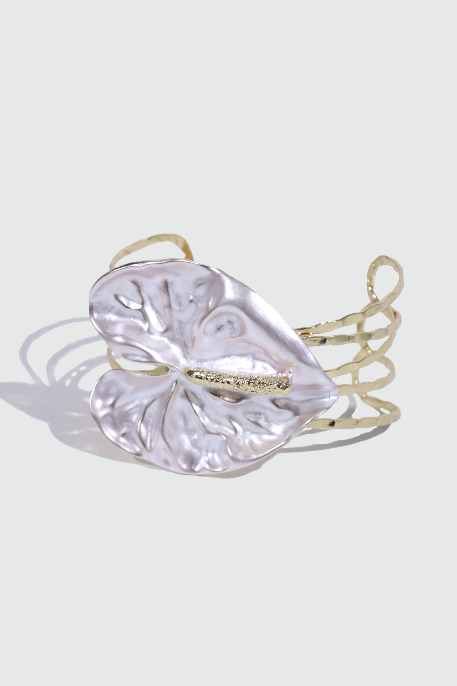 Enamel Tulip Bangle Bracelet
