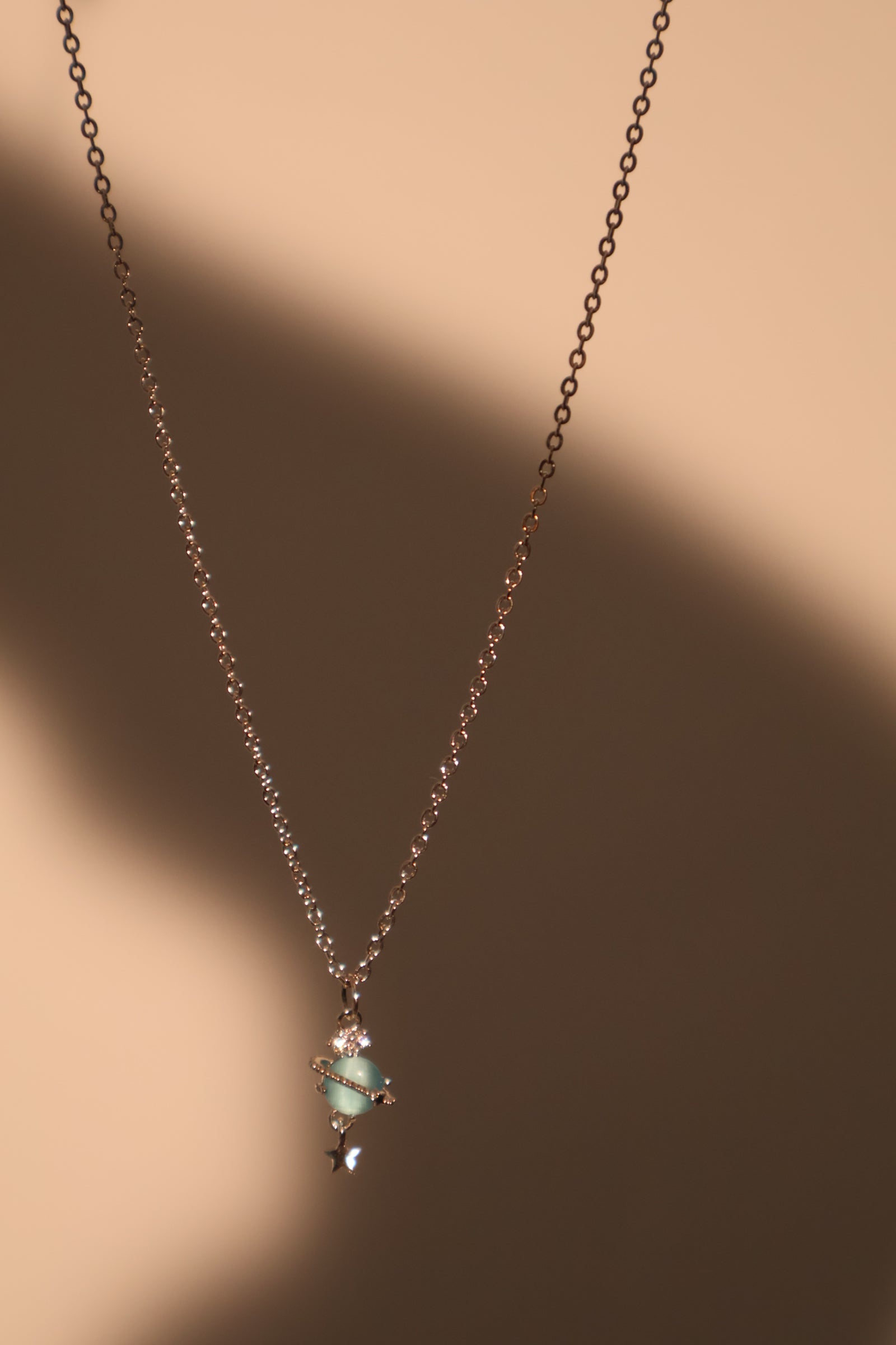 Saturn Star Necklace