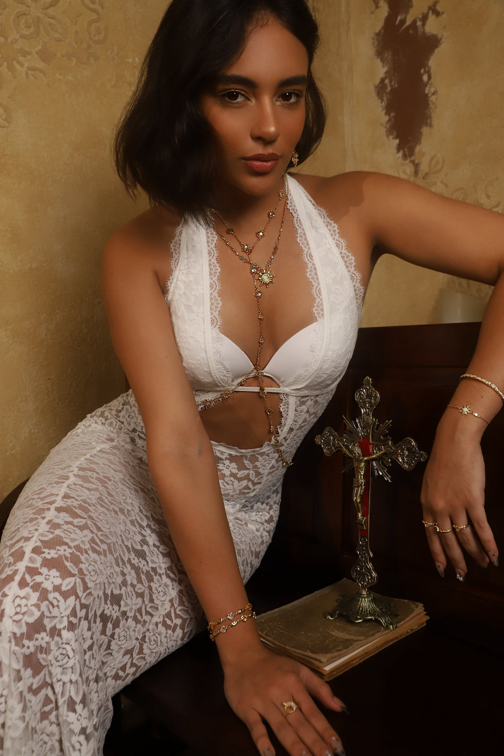 Opal Bracelet Body Chain Bundle