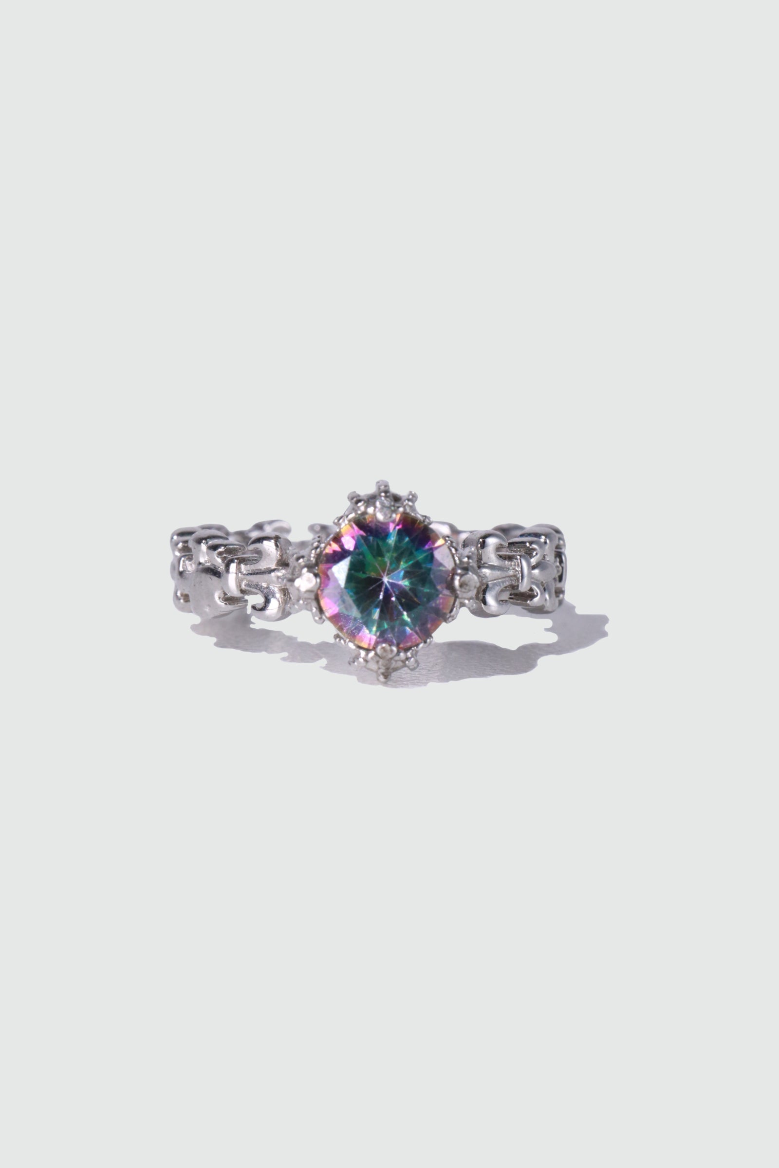 Black Gem Iris Ring