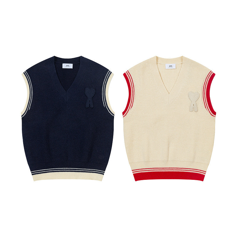 AMC42 New Spring and Autumn Sweater Vest Clothing