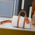 LLP198 Leather Bag 25-15-11CM Shoulder bags