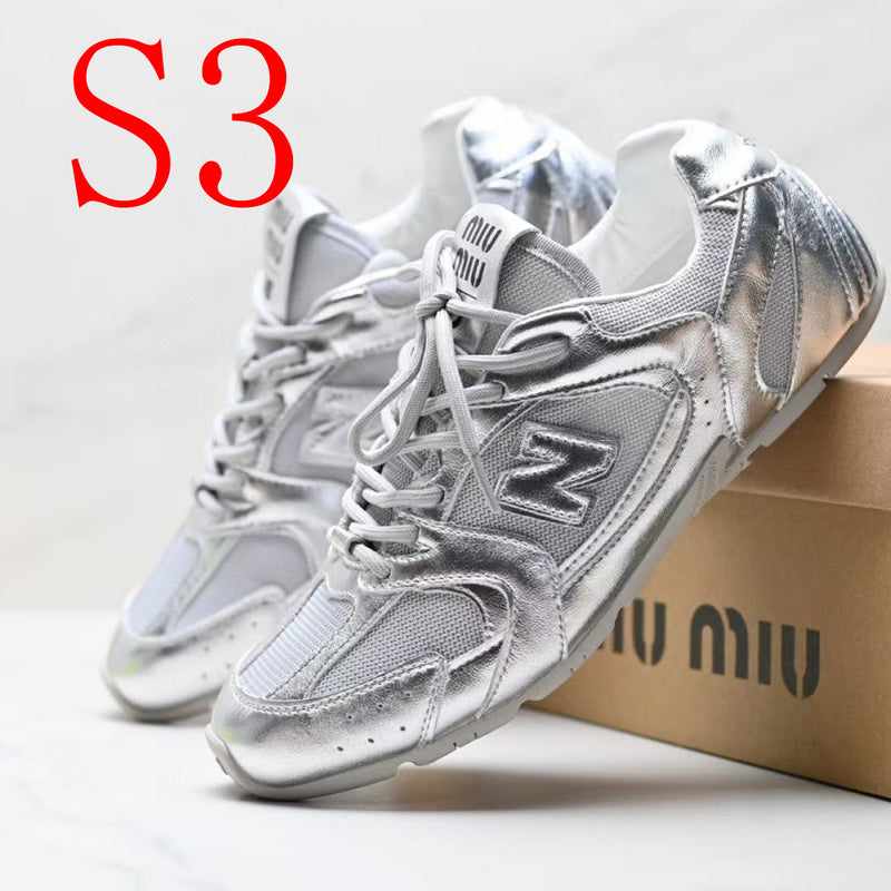 AMS1 Man And Women Leather Shoes 35-44 with box
