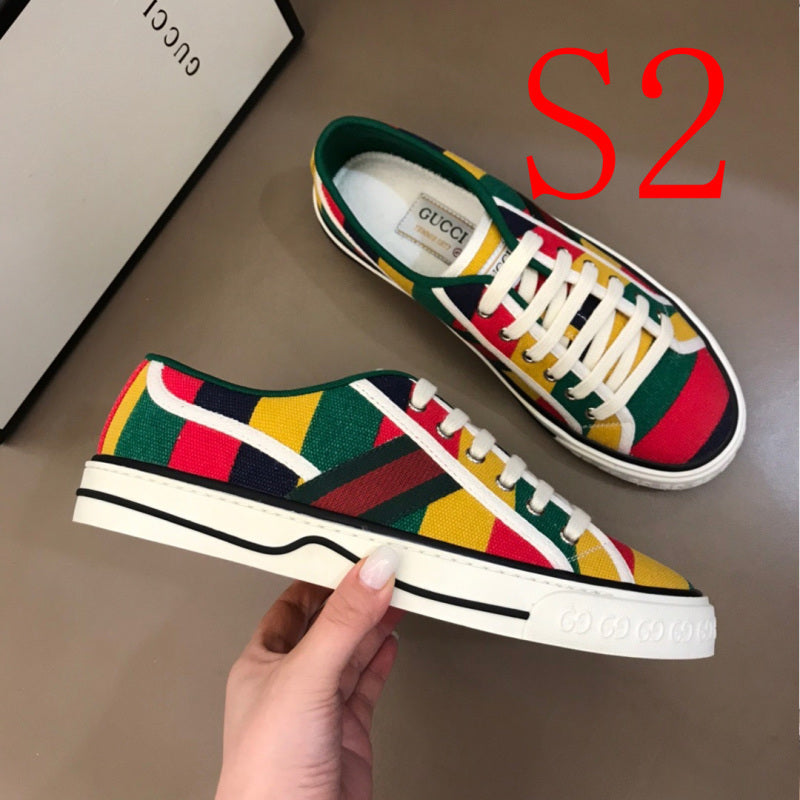 OGS36 Leather Women 35-40 And Men 40-45 Shoes With box
