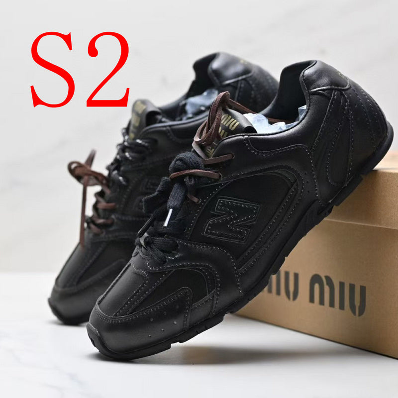 AMS1 Man And Women Leather Shoes 35-44 with box