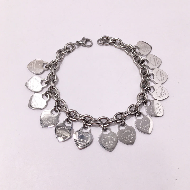 L155   Bracelet 316L steel plating gold Bangle Jewelry