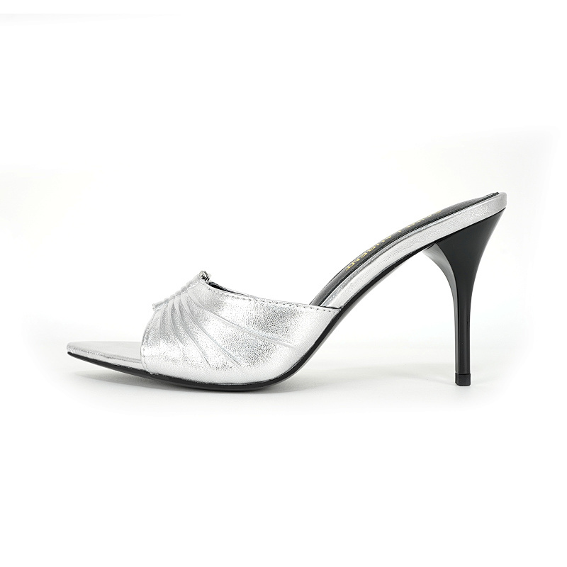OYS10 Classic 6.5CM 9CM High heels 35-43 for women Leather shoes Box