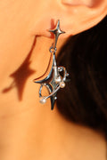 Saturn Pearls Earrings